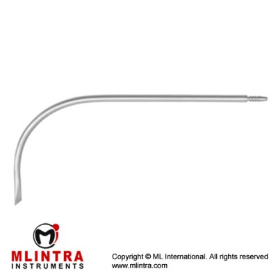 Redon Guide Needle 8 Charr. - Knife Tip Stainless Steel, 19.5 cm - 7 3/4" Tip Size 2.7 mm